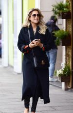 SYLVIE MEIS Out Shopping in London 03/01/2017