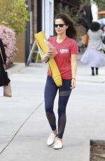 TAMMIN SURSOK Leaves Yoga Class in Los Angeles 03/22/2017