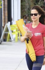 TAMMIN SURSOK Leaves Yoga Class in Los Angeles 03/22/2017