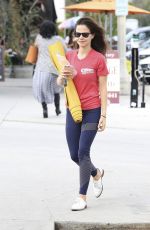 TAMMIN SURSOK Leaves Yoga Class in Los Angeles 03/22/2017