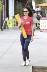 TAMMIN SURSOK Leaves Yoga Class in Los Angeles 03/22/2017