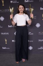 TATIANA MASLANY at Canadian Screen Awards in Toronto 03/12/2017