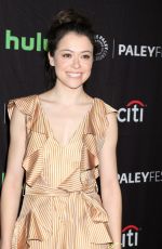 TATIANA MASLANY at Orphan Black Panel at Paleyfest in Los Angeles 03/23/2017
