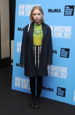 TAVI GEVINSON at Person to Person Screening in New York 03/25/2017