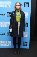 TAVI GEVINSON at Person to Person Screening in New York 03/25/2017
