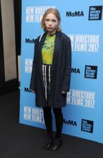 TAVI GEVINSON at Person to Person Screening in New York 03/25/2017