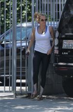 TERESA PALMER in Tights Out in Los Angeles 03/29/2017