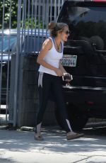 TERESA PALMER in Tights Out in Los Angeles 03/29/2017