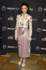 THANDIE NEWTON at Westworld Screening at Paleyfest in Los Angeles 03/25/2017