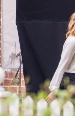 TONI COLLETTE on the Set of Unit Zero in Los Angeles 03/21/2017