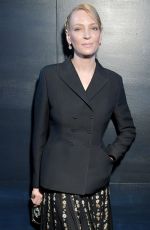 UMA THURMAN at Christian Dior Fashion Show at Paris Fashion Week 03/03/2017