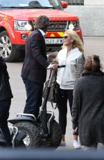 VALERIA MAZZA on the Set of a Commercial in Madrid 03/06/2017