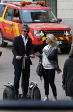 VALERIA MAZZA on the Set of a Commercial in Madrid 03/06/2017