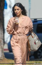 VANESSA HUDGENS at Alfred JKitchen in Los Angeles 03/24/2017
