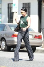 VANESSA HUDGENS in Flared Trousers Out in Los Angeles 03/14/2017