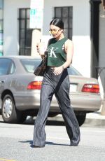VANESSA HUDGENS in Flared Trousers Out in Los Angeles 03/14/2017