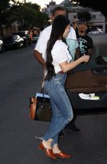 VANESSA HUDGENS Leave Nine Zero One Hair Salon in Los Angeles 03/15/2017
