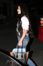 VANESSA HUDGENS Leave Nine Zero One Hair Salon in Los Angeles 03/15/2017