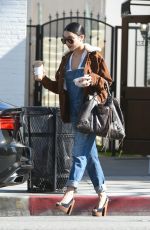 VANESSA HUDGENS Out for Coffee in Los Angeles 03/09/2017