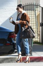 VANESSA HUDGENS Out for Coffee in Los Angeles 03/09/2017