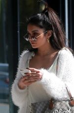 VANESSA HUDGENS Out Shopping in Hollywood 03/26/2017