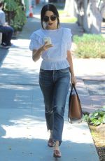 VANESSA HUDGENS Shopping on Melrose Place in Los Angeles 03/15/2017