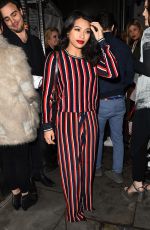 VANESSA WHITE at Sushi Samba x Cool Earth Carnival Party in London 02/28/2017
