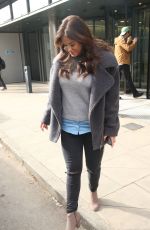 VICKY PATTISON Out and About in London 03/13/2017