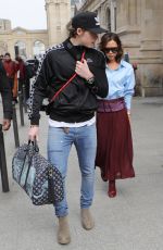 VICTORIA and Brooklyn BECKHAM Out in Paris 03/10/2017