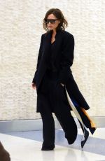 VICTORIA BECKHAM at JFK Airport in New York 03/13/2017