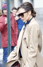 VICTORIA BECKHAM Leaves Her Hotel in New York 03/15/2017
