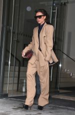 VICTORIA BECKHAM Leaves Her Hotel in New York 03/15/2017