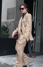 VICTORIA BECKHAM Leaves Her Hotel in New York 03/15/2017