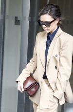 VICTORIA BECKHAM Leaves Her Hotel in New York 03/15/2017