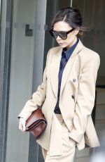 VICTORIA BECKHAM Leaves Her Hotel in New York 03/15/2017