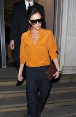 VICTORIA BECKHAM Leaves Her Store in London 03/08/2017