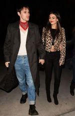 VICTORIA JUSTICE at Red Hot Chili Peppers Concert in Los Angeles 03/07/2017