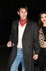 VICTORIA JUSTICE at Red Hot Chili Peppers Concert in Los Angeles 03/07/2017