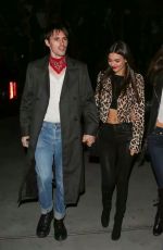 VICTORIA JUSTICE at Red Hot Chili Peppers Concert in Los Angeles 03/07/2017