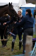 VICTORIA PENDLETON at Kingston Blount Pain to Point in Oxfordshire 03/04/2017