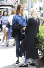 WHITNEY PORT Out for Lunch at LA Scala in Beverly Hills 03/22/2017