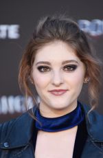 WILLOW SHIELDS at Power Rangers Premiere in Los Angeles 03/22/2017