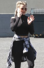 WITNEY CARSON Arrives at DWTS Rehersal in Los Angeles 03/16/2017