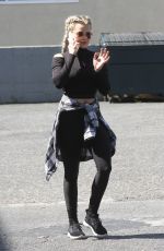 WITNEY CARSON Arrives at DWTS Rehersal in Los Angeles 03/16/2017