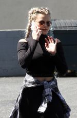 WITNEY CARSON Arrives at DWTS Rehersal in Los Angeles 03/16/2017