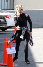 WITNEY CARSON Arrives at DWTS Rehersal in Los Angeles 03/16/2017