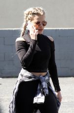 WITNEY CARSON Arrives at DWTS Rehersal in Los Angeles 03/16/2017