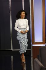 YARA SHAHIDI at Jimmy Kimmel Live 03/20/2017