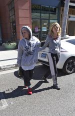 YOLANDI VISSER Out and About in Beverly Hills 03/01/2017