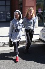 YOLANDI VISSER Out and About in Beverly Hills 03/01/2017